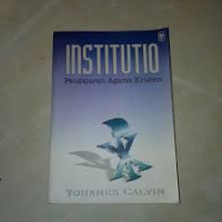 Image of Institutio ; pengajaran agama kristen (Trawas)