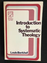 Image of Introduction To Systematic Theology (Trawas)