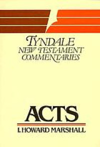 Image of The Acts Of The Apostles : an introduction and commentary (Trawas)