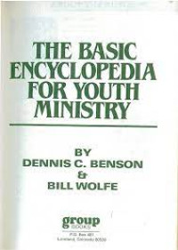 Image of The Basic Encyclopedia For Youth Ministry (Trawas)