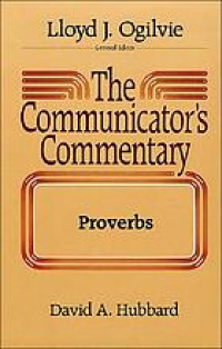 Image of The Communicator's Commentary Volume 15A ; Proverbs (Trawas)
