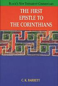 Image of The First Epistle to the Corinthians (Trawas)