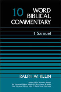 Image of Word Biblical Commentary Volume 10 ;  1 Samuel (Trawas)